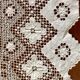 60/70 Italy fashion table made hand woven embroidered