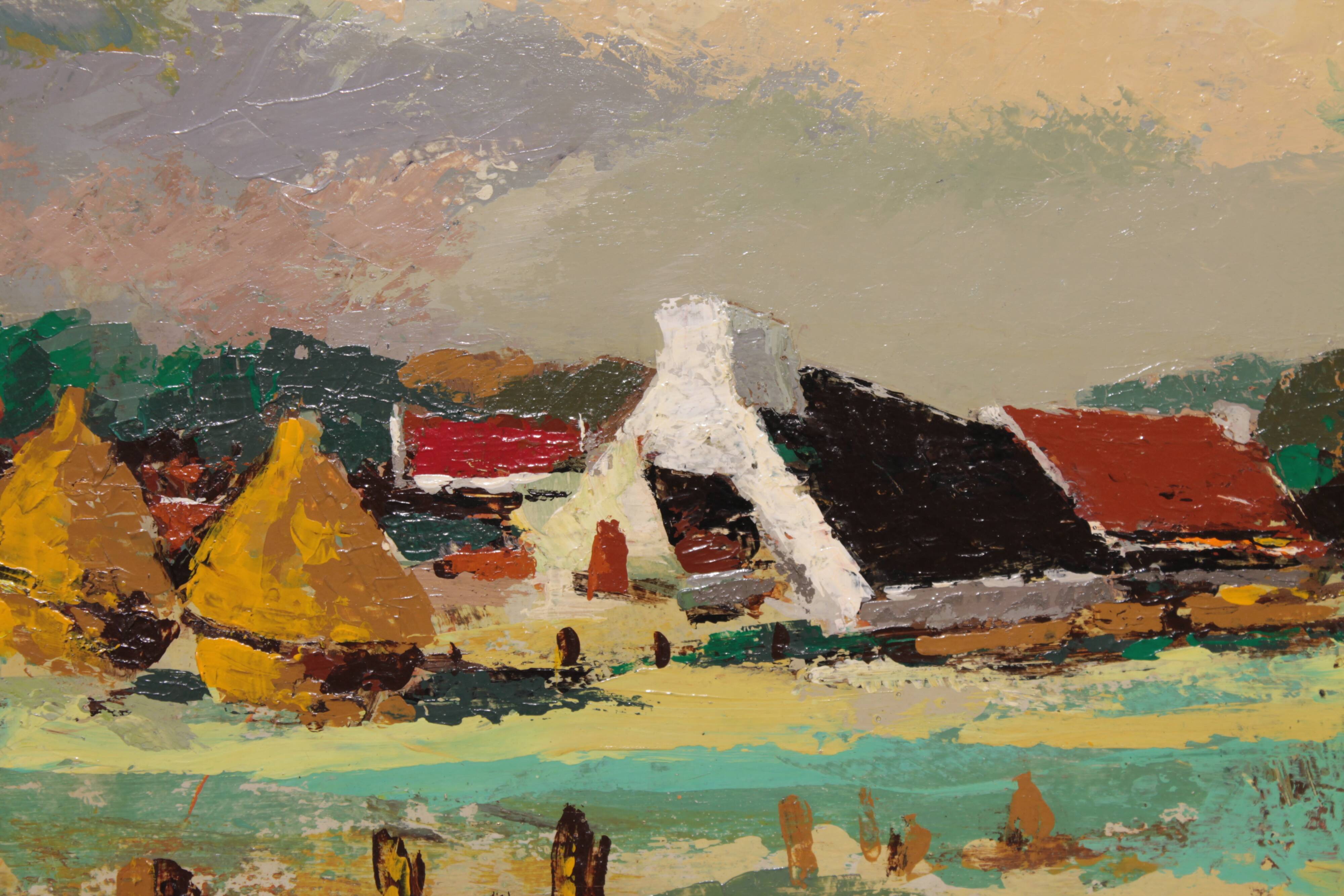Tableau paysage de Jos Fred Smith