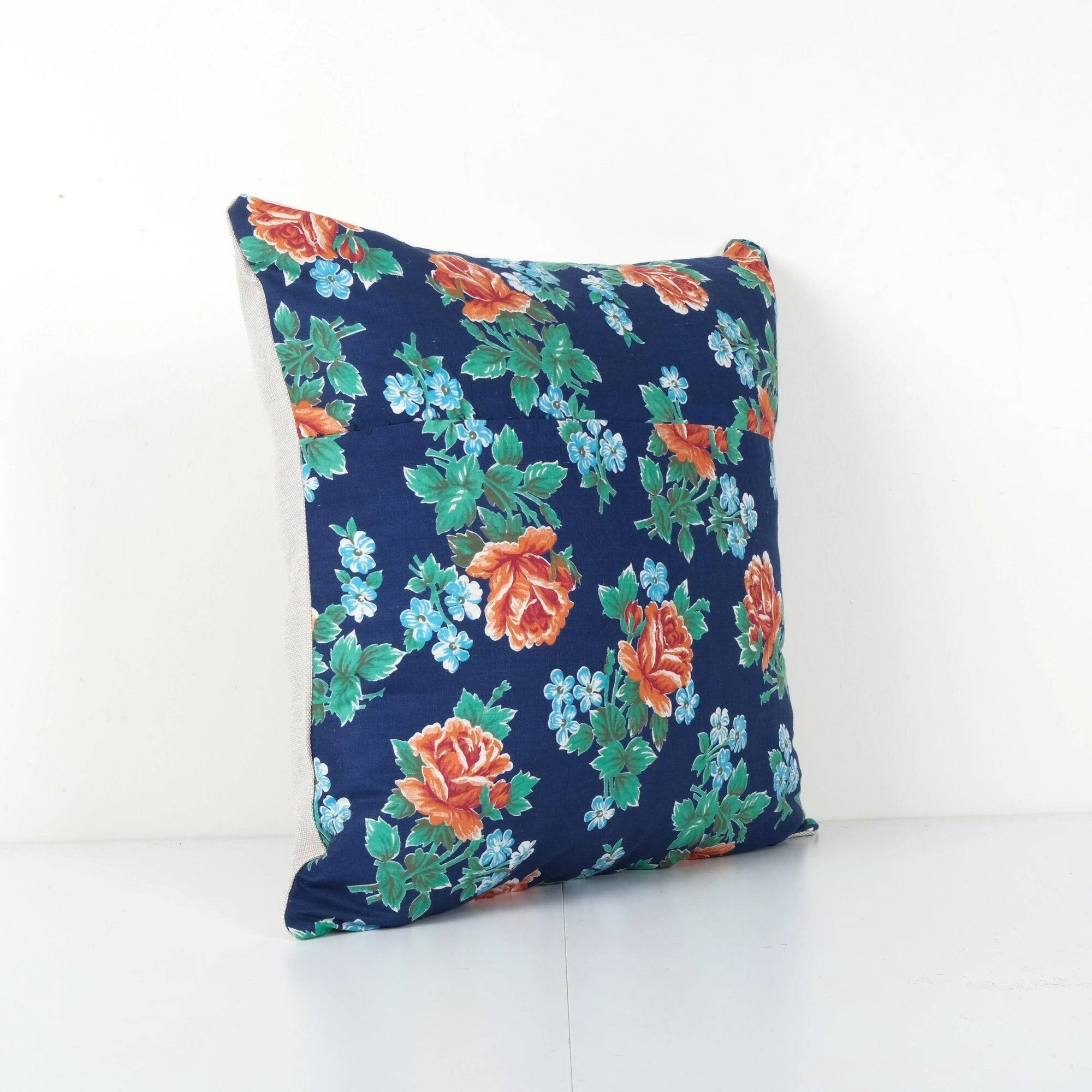 Vintage Turkish cushion cover 46x46 cm