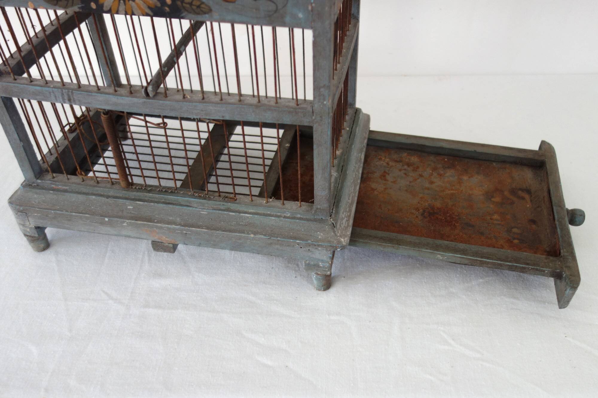 Old birdcage from the early 20th century