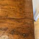 Table de ferme coloniale antique