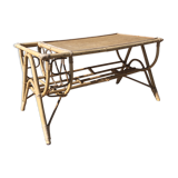 Rattan coffee table