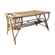 Table basse en rotin