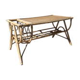 Rattan coffee table