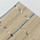 5x8 Turkish Mid Century Modern Cream & Brown Kilim Rug, 151x230Cm