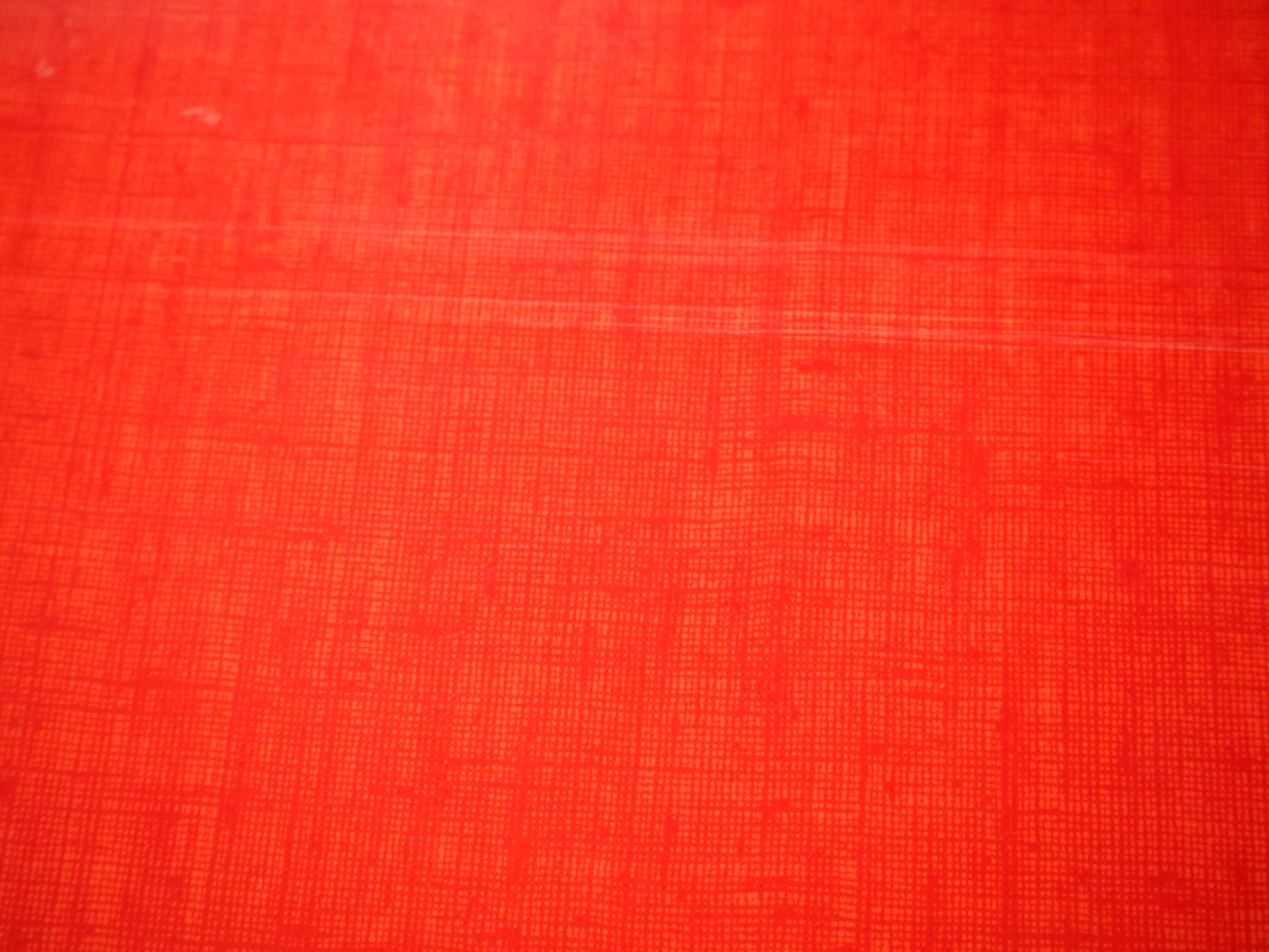 TABLE with two Italian EXTENSIONS and its 6 vintage CHAIRS of the 1970s in red color