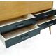 Sideboard vintage blond wood massif vintage 1950 from Charles Ramos