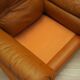 Orange armchair, Space Age design, 1960s, production: Italy