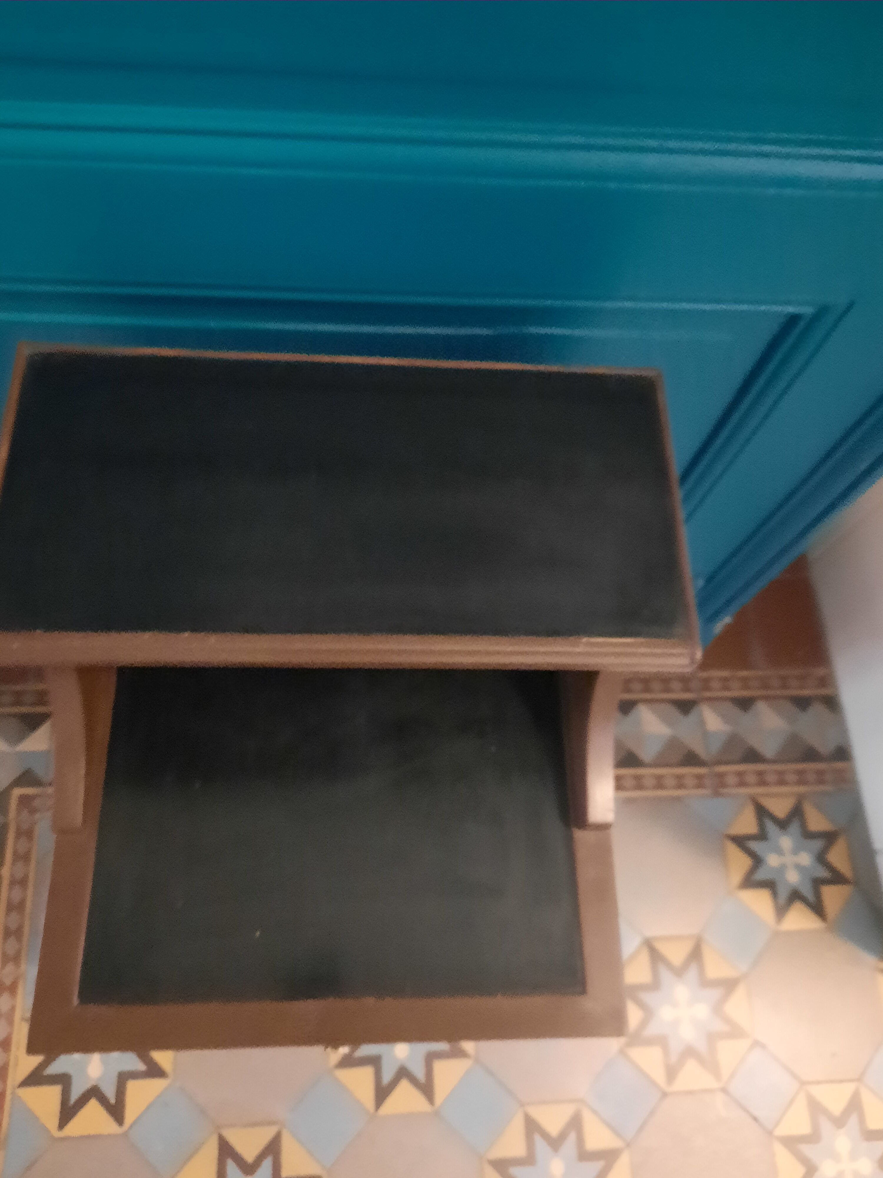 Vintage bedside table