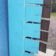 Old metal workshop furniture original turquoise patina