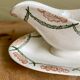 Old earthenware sauce boat Creil and Montereau HBCM