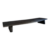 Table basse chêne brûlé