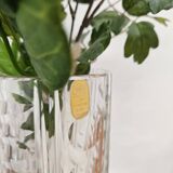 Vase en cristal vintage