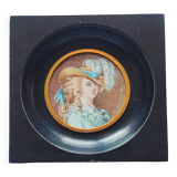Portrait miniature de K. Dumans