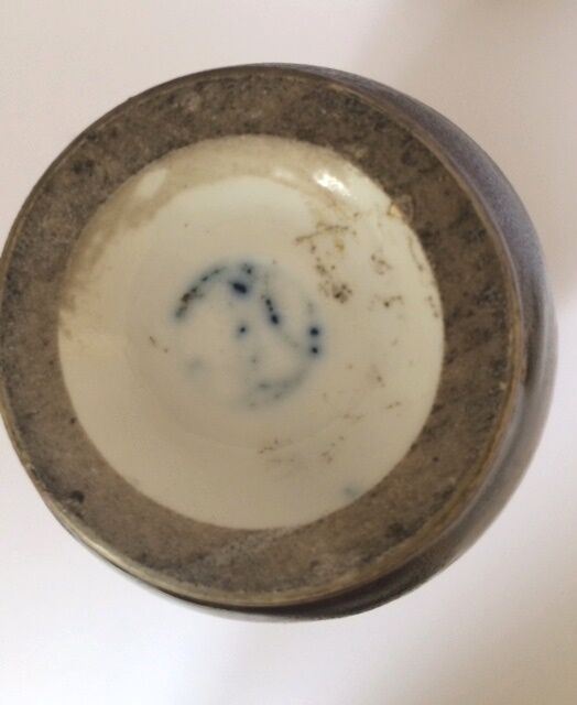 Fire vase art deco, limoges