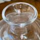 Carafe en verre taillé 