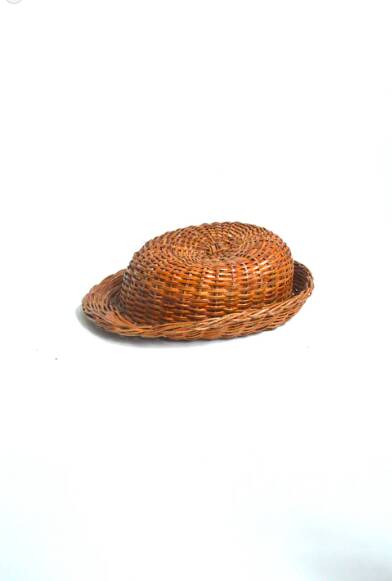 Rattan cap