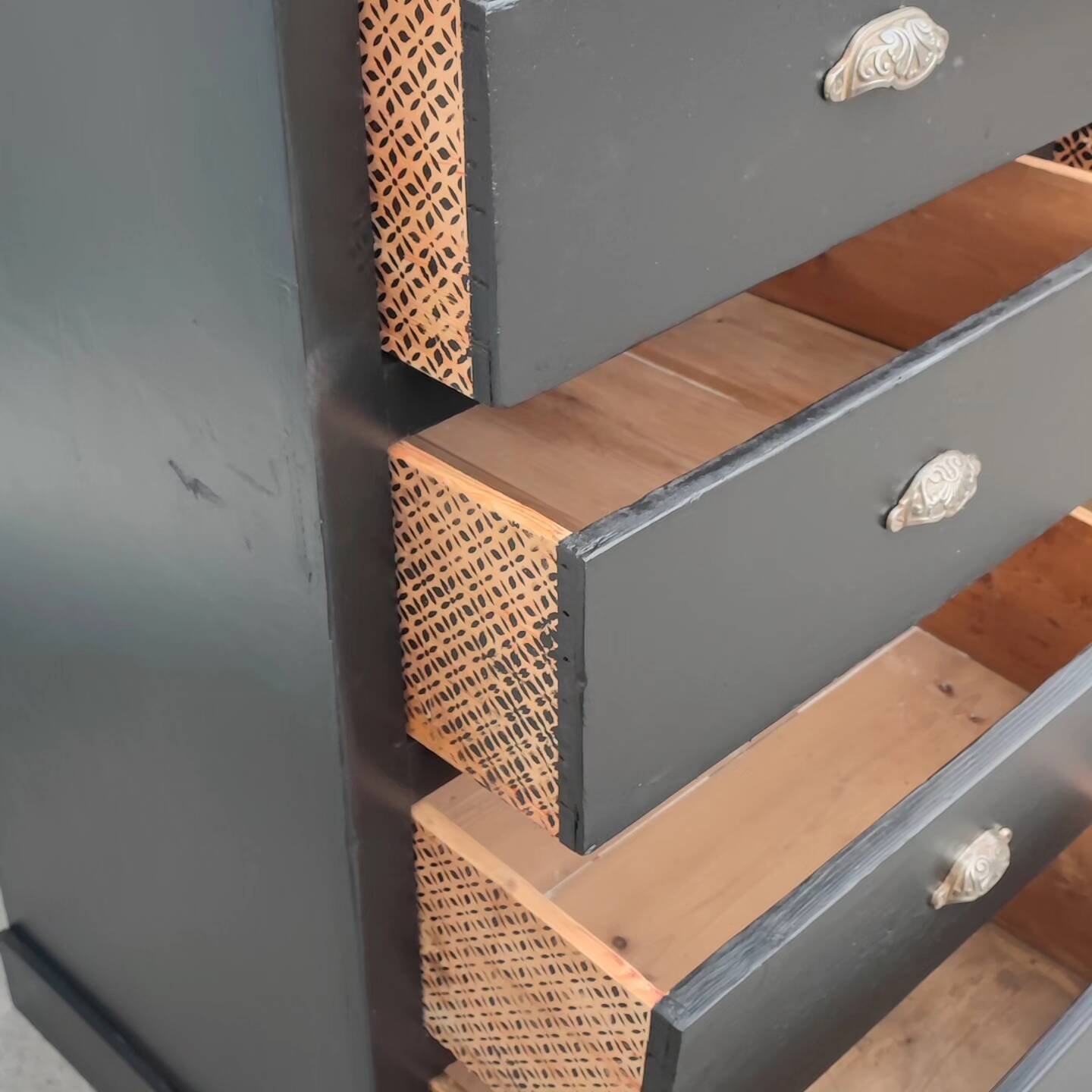 Renovated workshop furniture