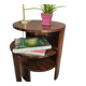 Asymmetrical Art Deco side table