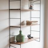 Shelf wood and metal