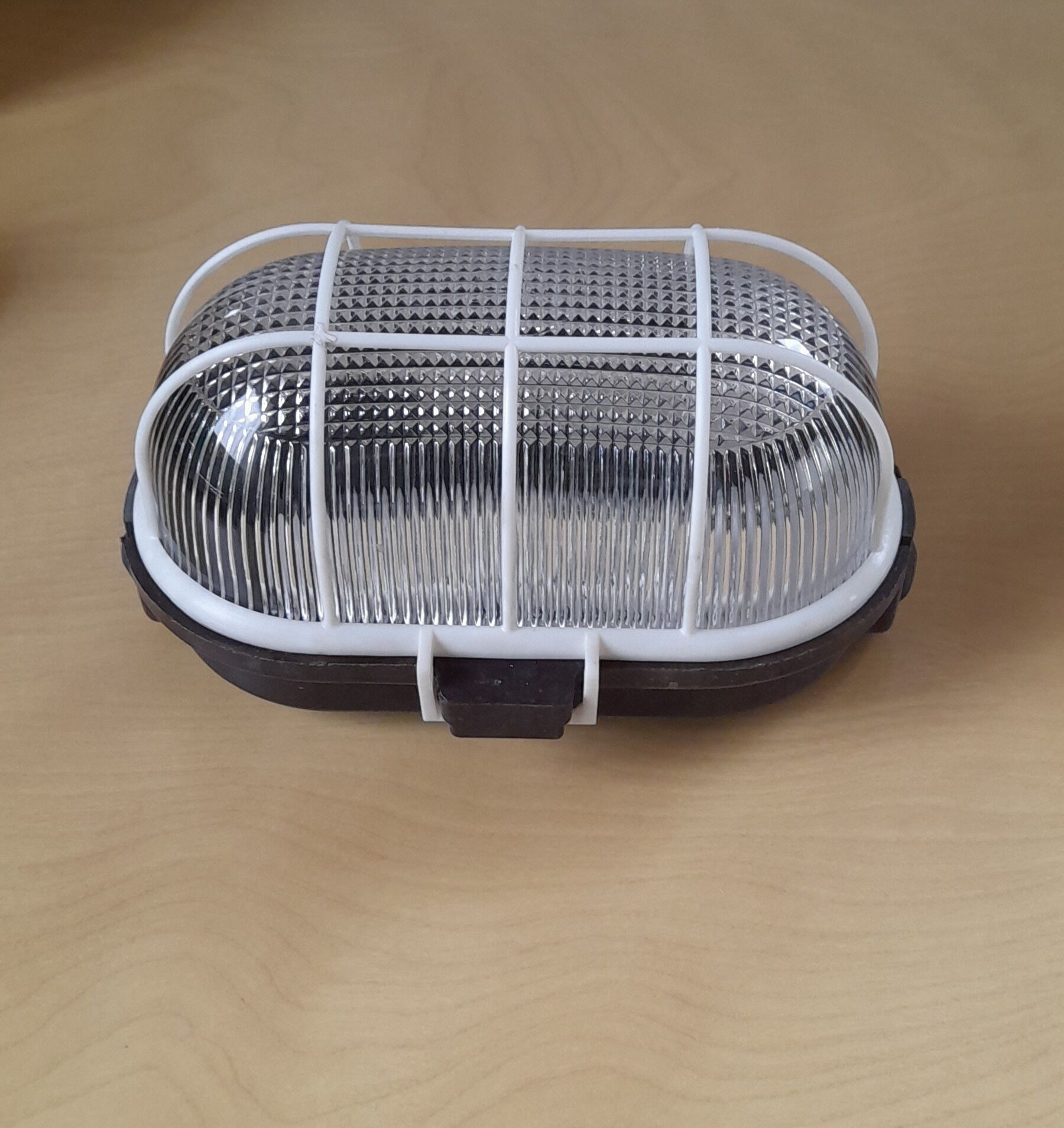 Ebonoid porthole lamp