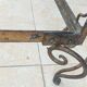 Louis XV style wrought iron bed