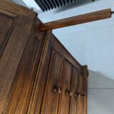 Solid wood secretary