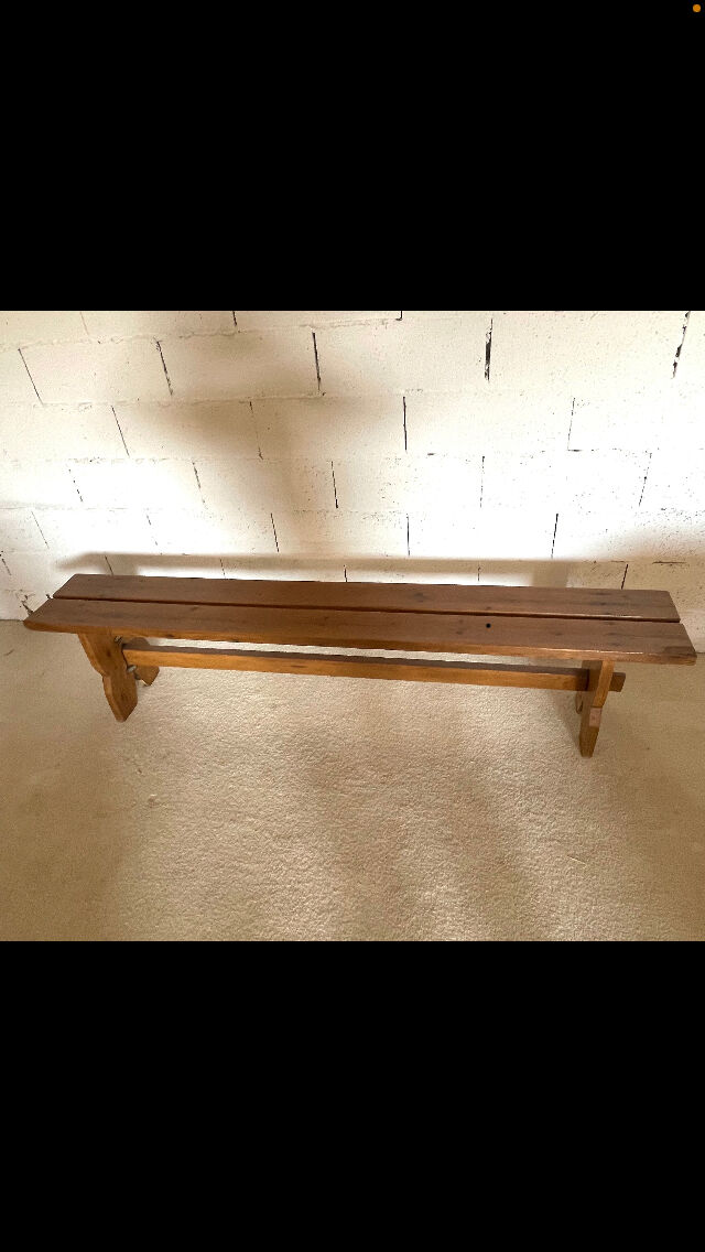 Bancs en bois