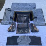 Marble fireplace