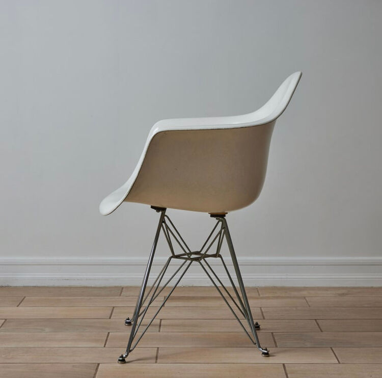 Modernica fiberglass armchair from 1948