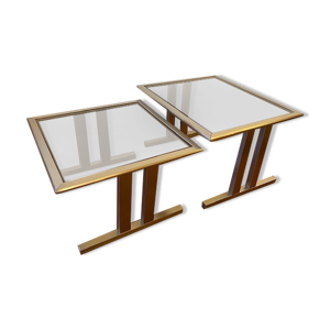 tables gigognes inox