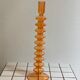 Candlestick candlestick design retro orange