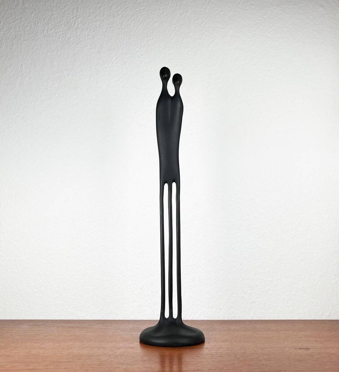Postmodern metal sculpture Two Become One by Louise Hederström for Ikea, 1990s.