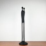 Postmodern metal sculpture Two Become One by Louise Hederström for Ikea, 1990s.