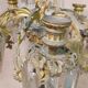 Pair of Important Large Candle Holders with Six Lights in Bronze h.73 cm