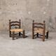 Pair of low chairs