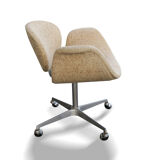 Armchair with wheels "Little Tulip" Pierre Paulin for Artifort