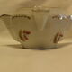 Gravy boat double beak porcelain of vierzon
