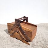 Small vintage sewing box worker