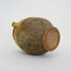 Varnished yellow confit pot, south-west of France. Conservation jar. Pyrenees XIXth