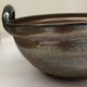 Belgian stoneware dish signed