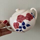 Sucrier ancien modèle Rose Rouge de HBC