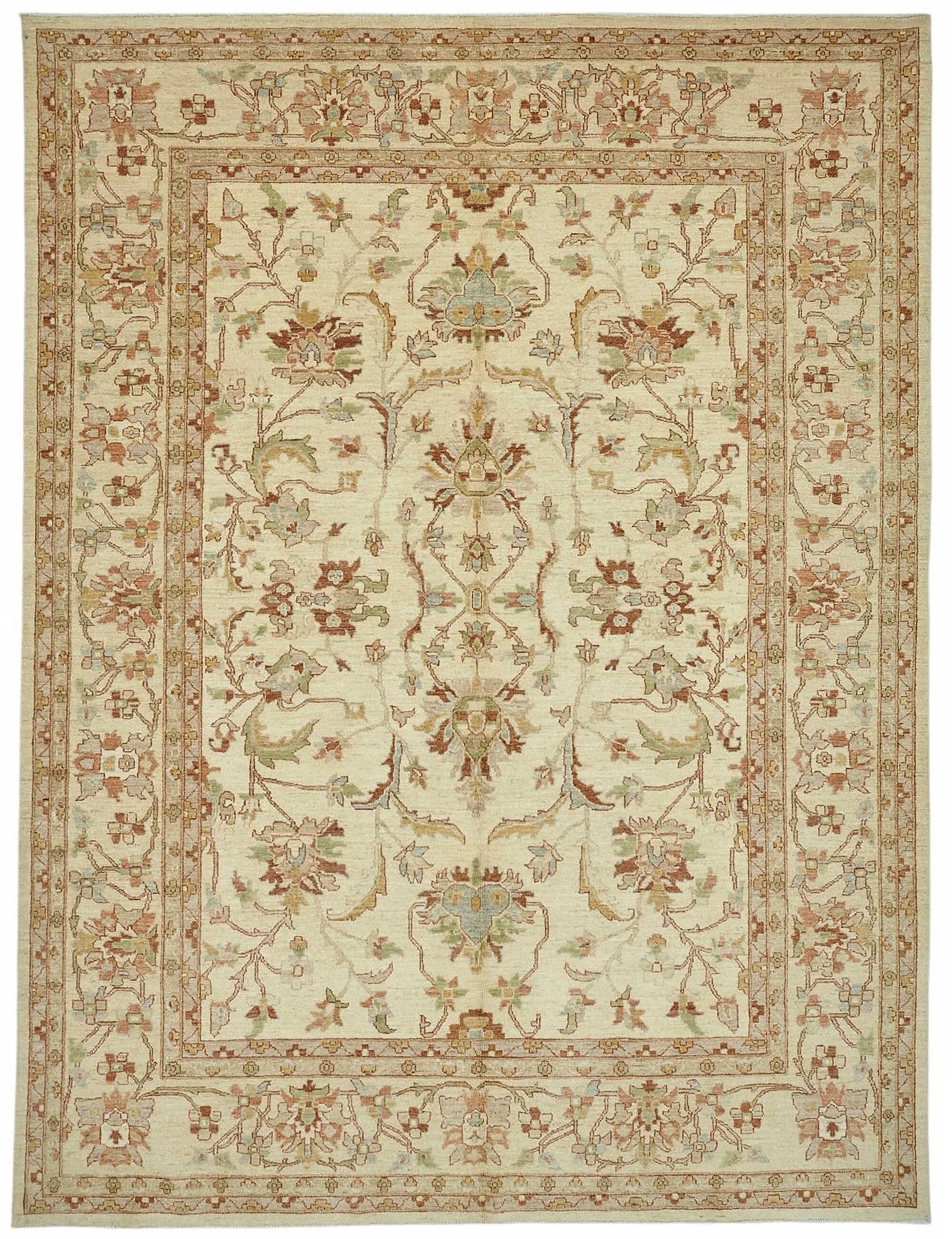 Turkish Handknotted Wool Oushak Rug 268 cm x 355 cm