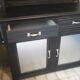 Seasy oak solid black patina and zinc