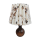 Vintage Danish Plissé table lamp 'Leaf'