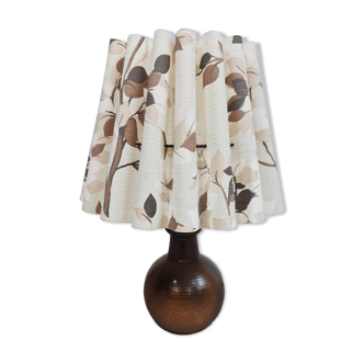 Vintage Danish Plissé table lamp 'Leaf'