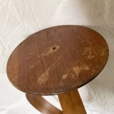 Danish teak candle holder