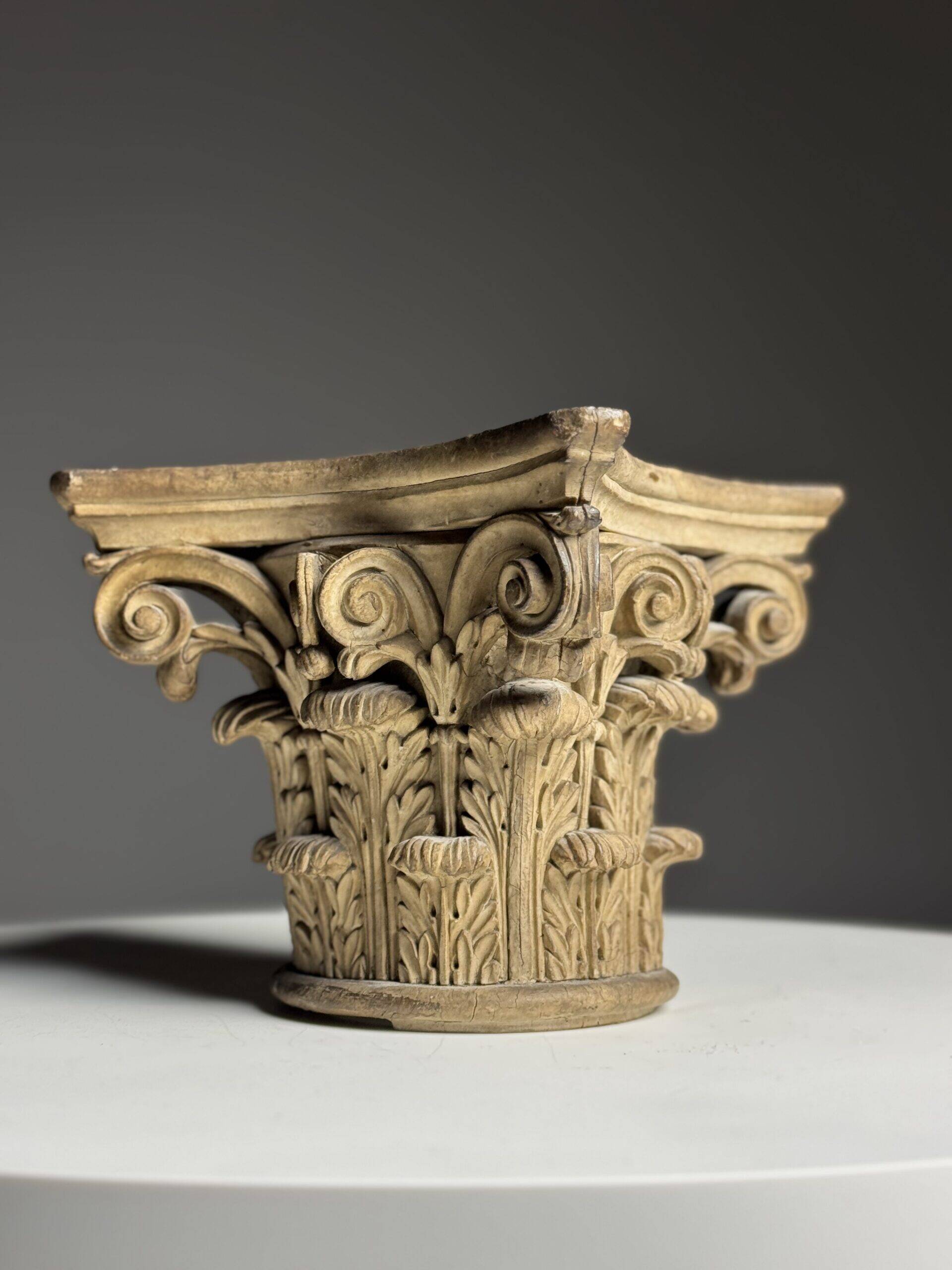 Terracotta capital 19th century
