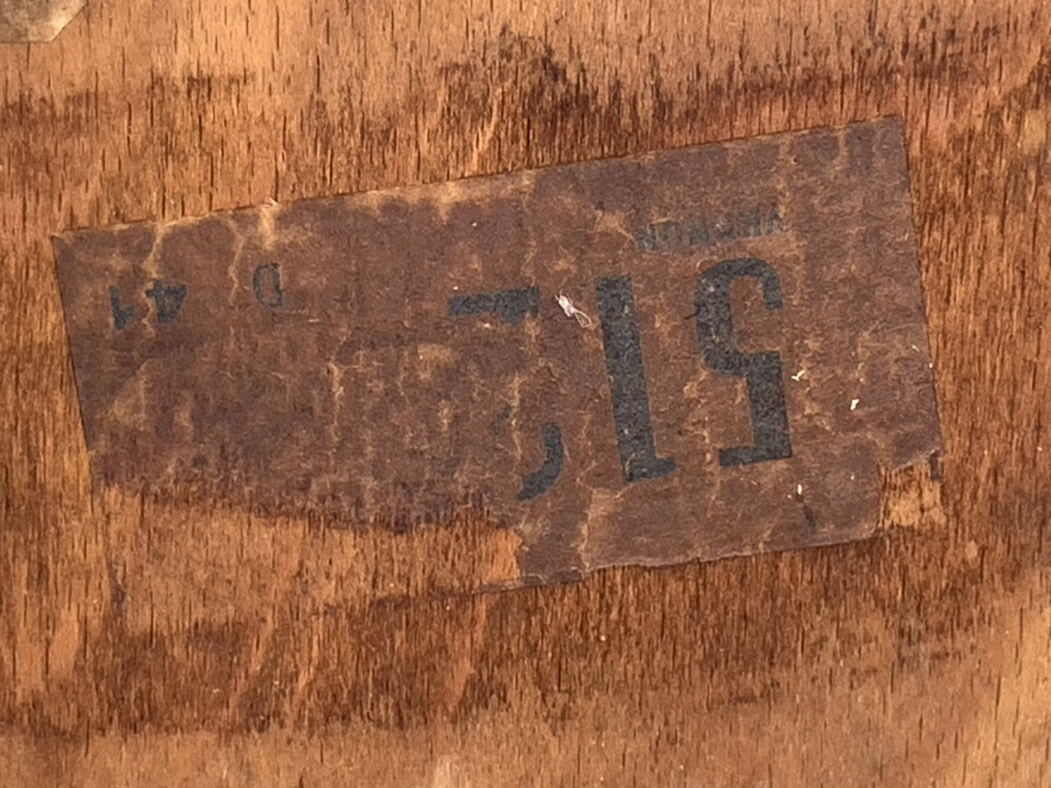 4 vintage Luterma bistro chairs 1940