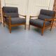 Paire de fauteuils scandinave